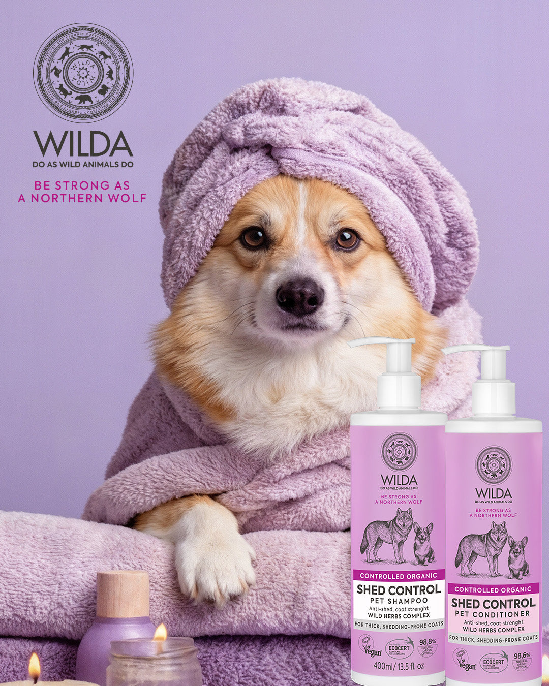 SHED CONTROL Pet Shampoo 400 ml