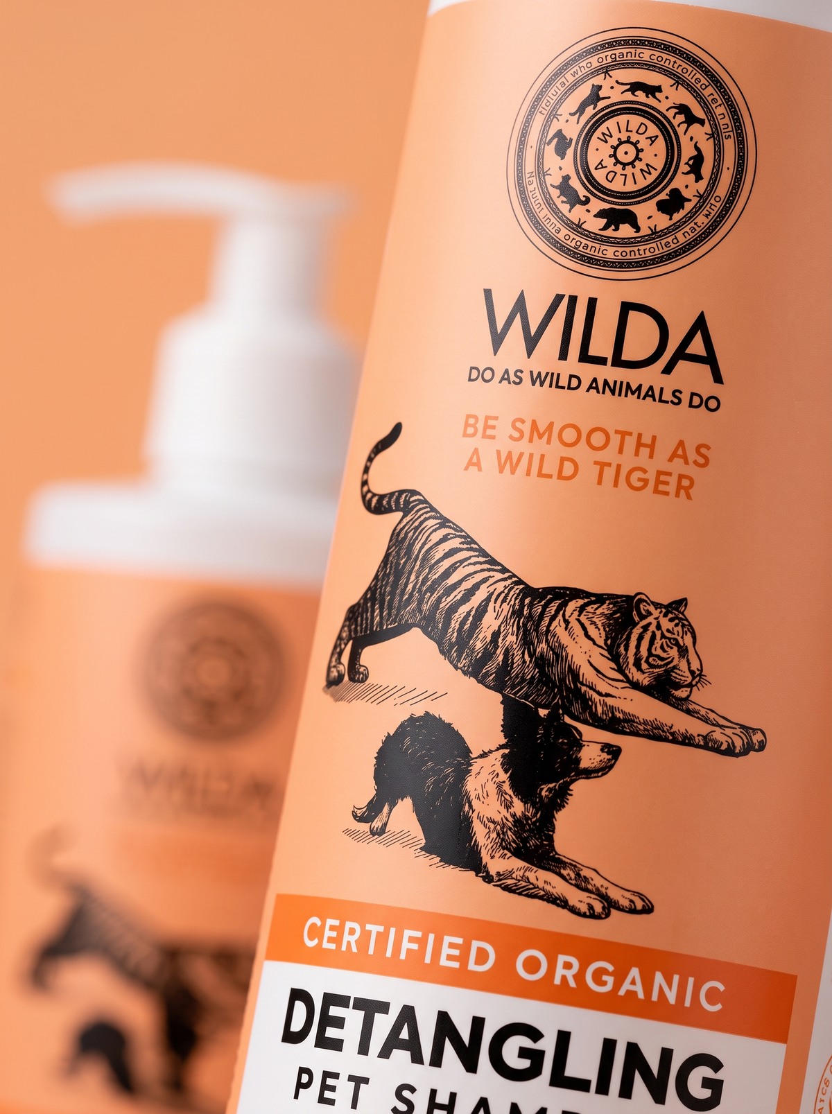 DETANGLING Pet Shampoo For Long and Medium Coat 400 ml