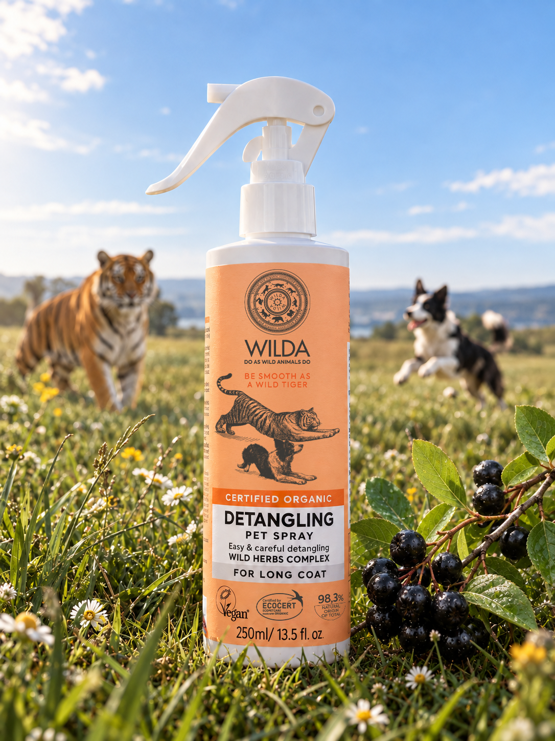 DETANGLING Pet Spray For Long and Medium Coat 250 ml