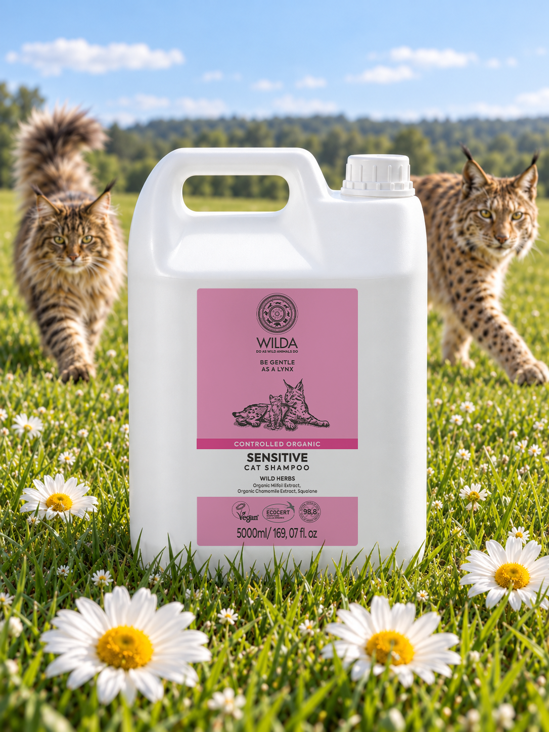 SENSITIVE Cat Shampoo 5l