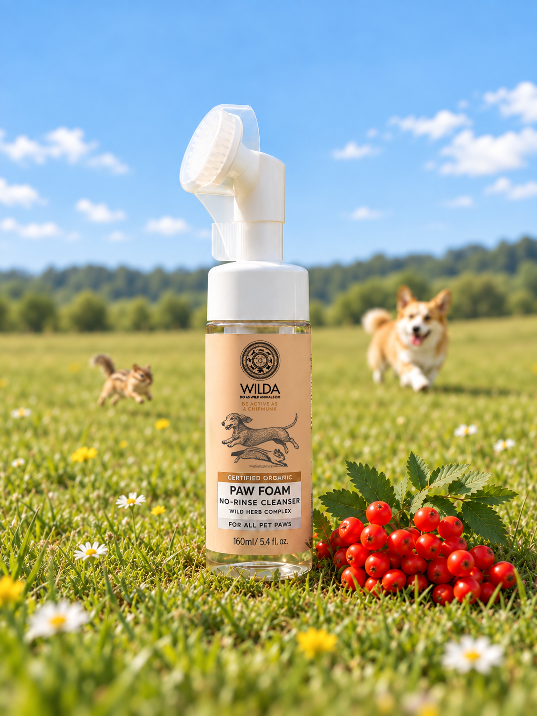 NO-RINSE Paw Cleaning Foam