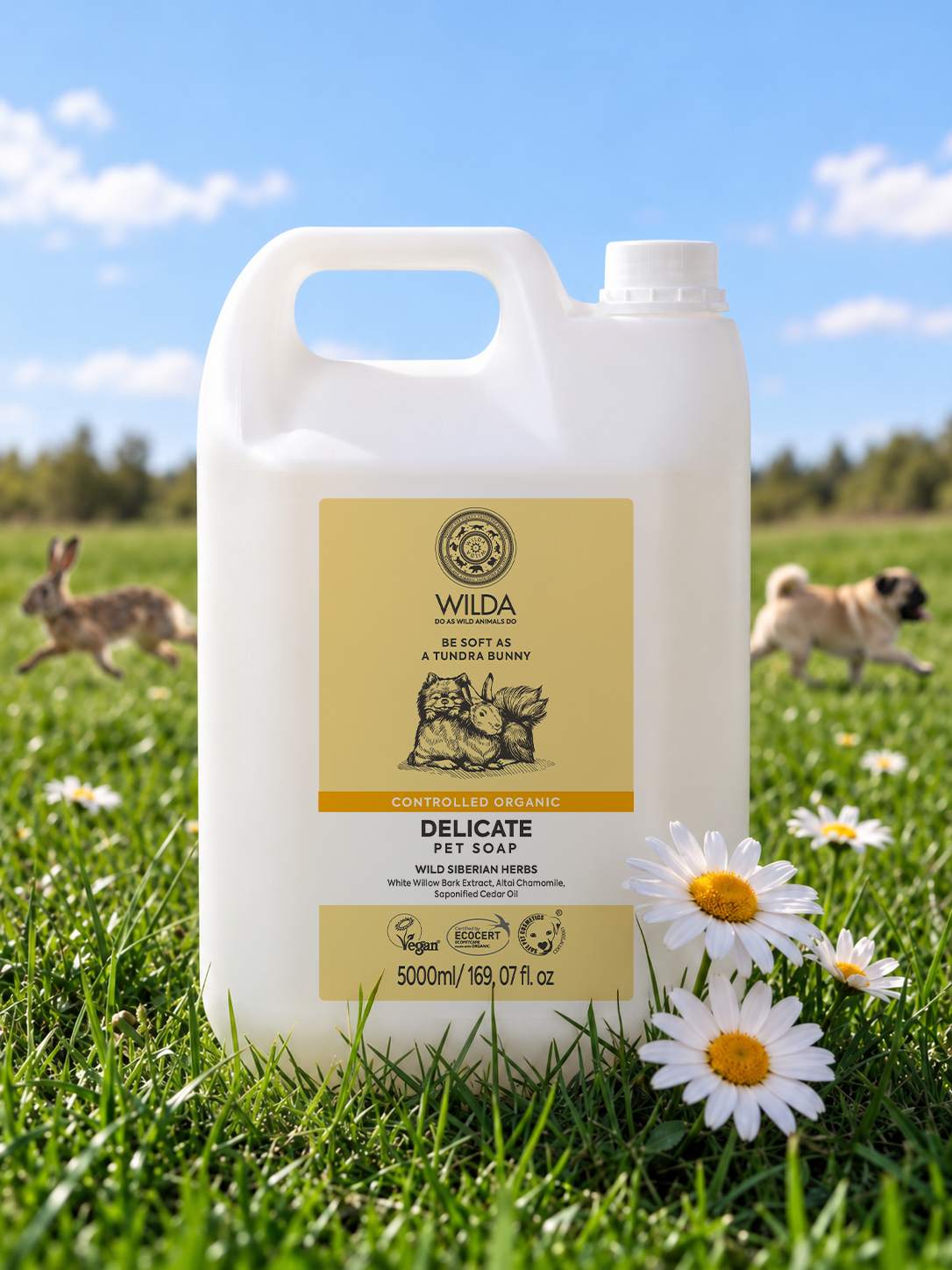 DELICATE Pet Soap For Gentle Skin & Puppies 5 l