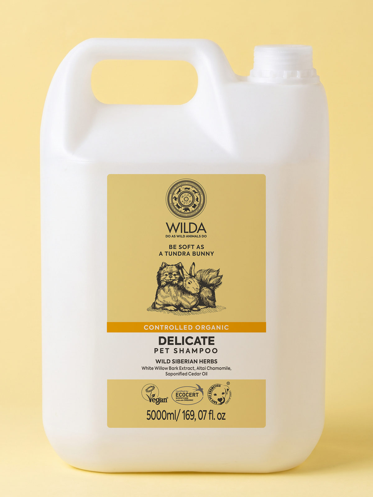 DELICATE Pet Shampoo For Gentle Skin & Puppies 5 l