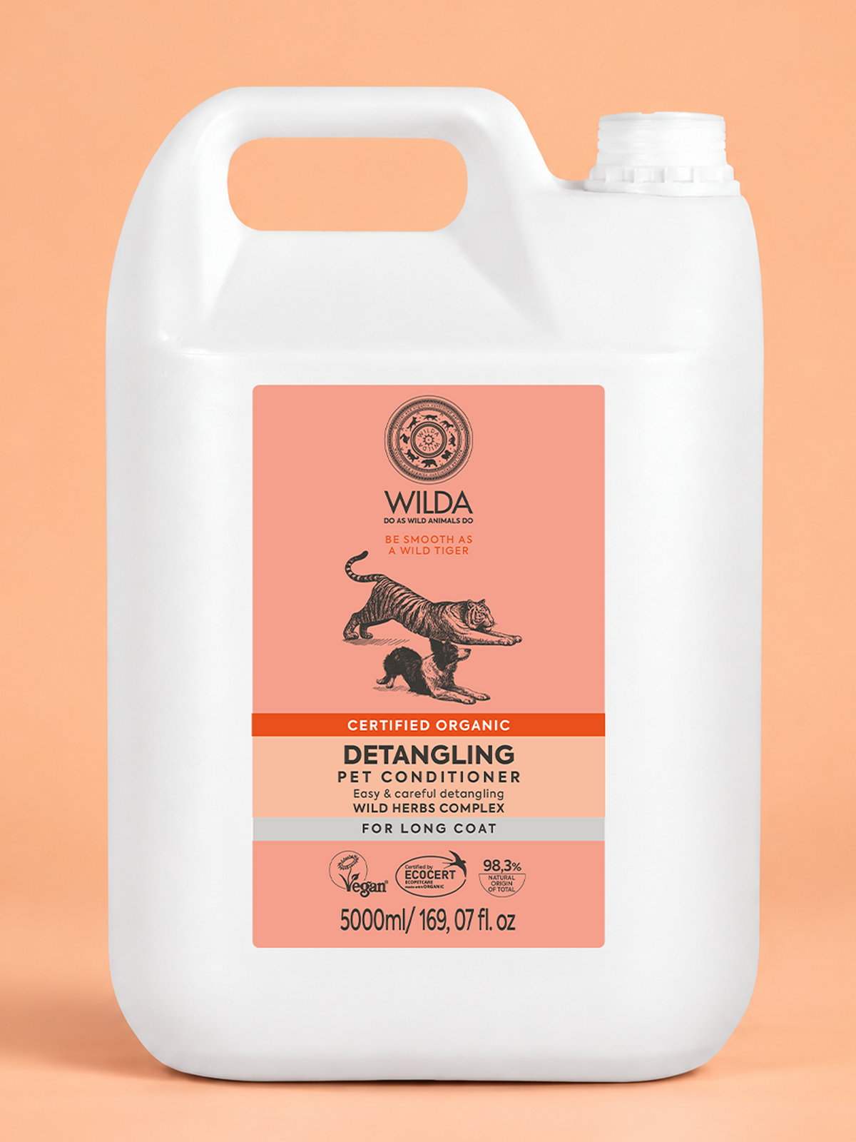 DETANGLING Pet Conditioner For Long and Medium Coat 5 l