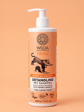 DETANGLING Pet Shampoo For Long and Medium Coat 400 ml
